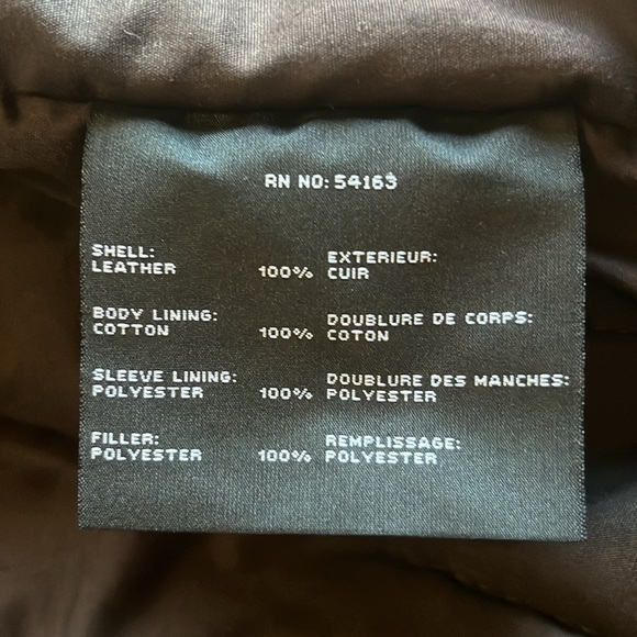 Marc New York Andrew Marc Leather Jacket Brown Medium - Picture 4 of 15